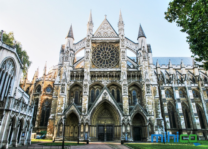 Tu viện Westminster tại Anh mang phong cách Gothic đầy cuốn hút